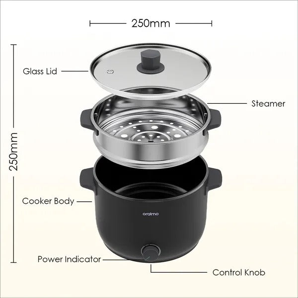 Oraimo SmartCooker 1000W 3L Electric Cooker