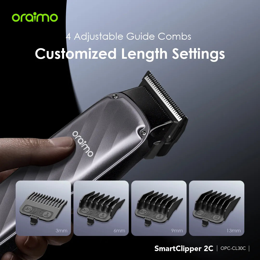 Oraimo SmartClipper 2C Super Powerful Professional Cordless Hair Clipper