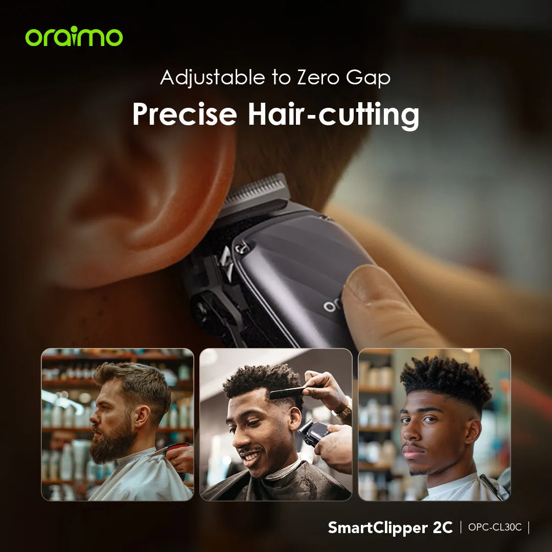 Oraimo SmartClipper 2C Super Powerful Professional Cordless Hair Clipper
