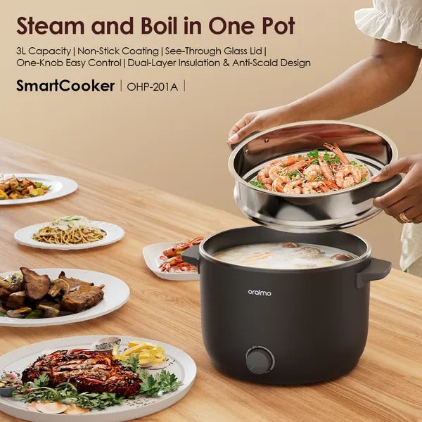 Oraimo SmartCooker 1000W 3L Electric Cooker