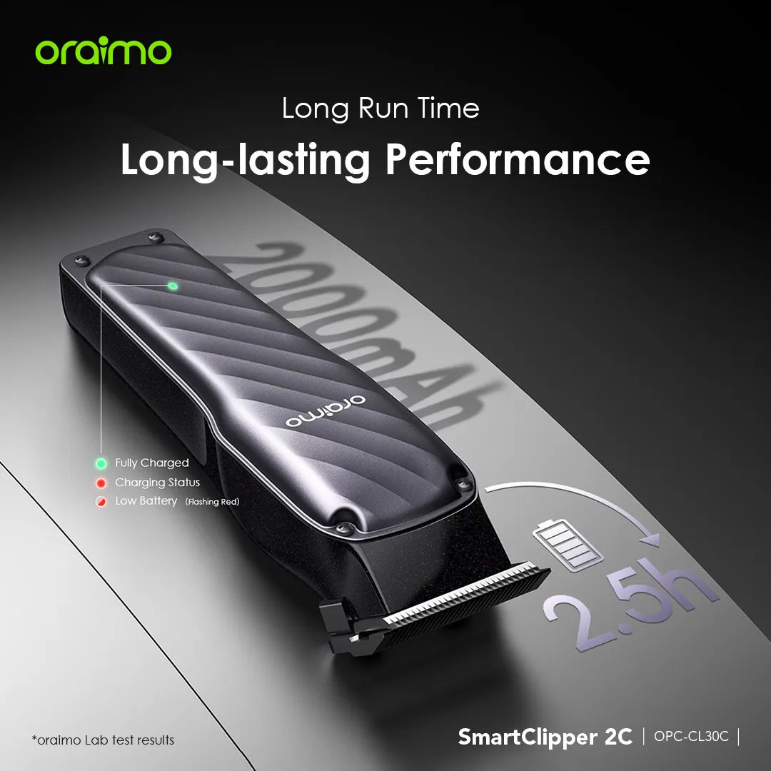 Oraimo SmartClipper 2C Super Powerful Professional Cordless Hair Clipper