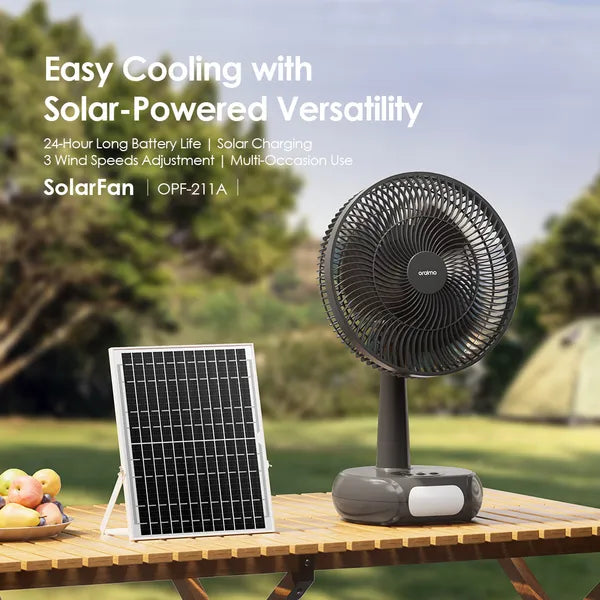 Oraimo Solar Fan 4400mAh