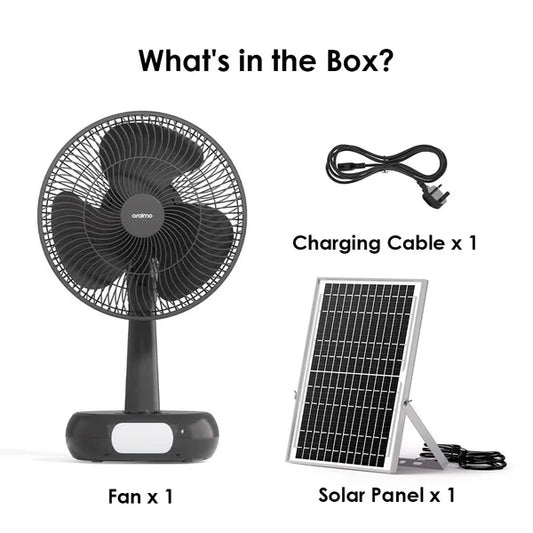 Oraimo Solar Fan 4400mAh